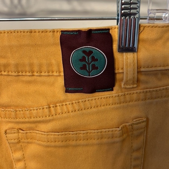 Velvet Heart Skinny Jeans Yellow Size 27 - Picture 6 of 16